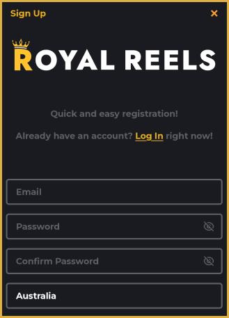 Royal Reels Casino  Support